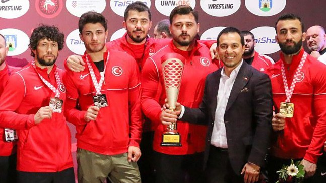 Türkiye Güreş Milli Takımı, Avrupa Şampiyonasına damga vurdu