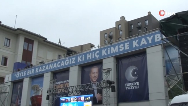 AK Parti İstanbul’un balkonu hazır