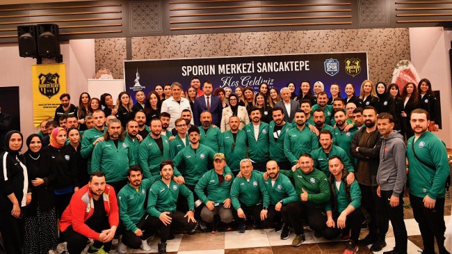 Başkan Döğücü, Sancaktepe’nin şampiyon sporcularıyla buluştu
