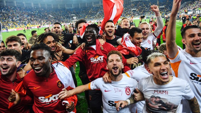 Galatasaray Süper Lig Şampiyonu