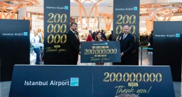 İstanbul Havalimanı 200 milyonuncu yolcusunu ağırladı