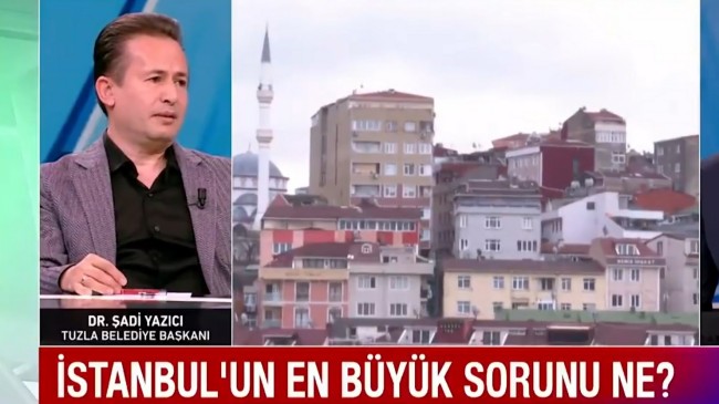 Tuzla Belediye Başkanı Yazıcı, İstanbul’un en büyük problemini açıkladı!