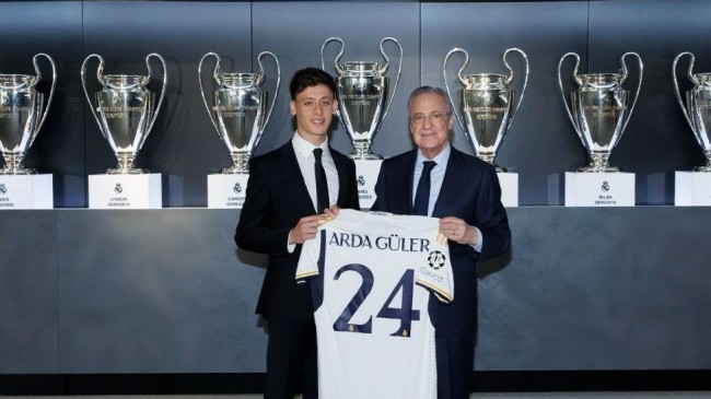 Arda Güler Real Madrid’e imzayı attı
