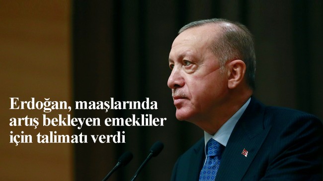 Erdoğan bakanlara: “Başka kalemlerden tasarruf edin, emekliye verin”