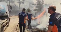 Tuzla Belediyesi Çanakkale yangını için seferber oldu