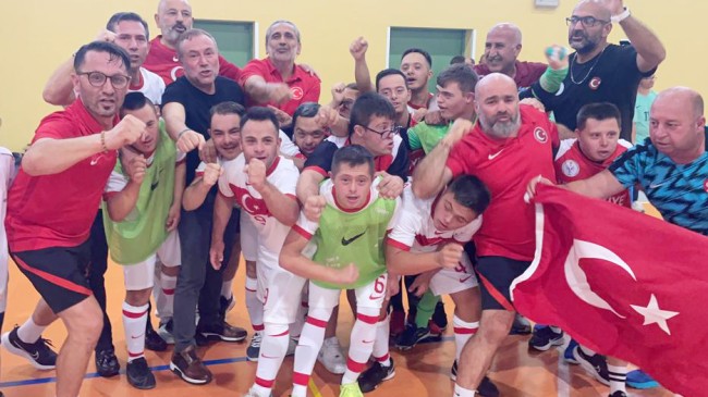 Down Sendromlu Futsal Milli Takımımız, Avrupa Şampiyonu oldu