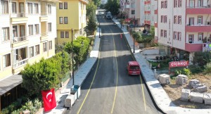 Şile Belediyesi’nden 75. Yıl Caddesi’ne estetik dokunuş