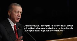 Cumhurbaşkanı Erdoğan: “Millete efendi değil, hizmetkarız”