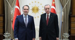 Cumhurbaşkanı Erdoğan YRP Genel Başkanı Erbakan’la bir görüşme yaptı
