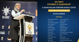 AK Parti İstanbul İl Kadın Kolları Başkanı Demirer, Yürütme Kurulu’nu açıkladı
