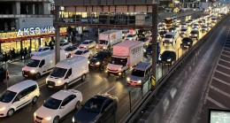 İstanbul’da trafik yoğunluğu yüzde 83