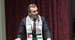 Ahmet Cin, “Filistin’e bir ses, bir nefes” programında gözyaşlarına hakim olamadı