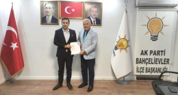 İsmail Karabiber AK Parti’den Bahçelievler Belediye Başkan aday adayı oldu