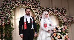 İstanbul Milletvekili Hasan Turan’ın kızı Hüdanur, Burak Can Çelik ile evliliğe ilk adımını attı
