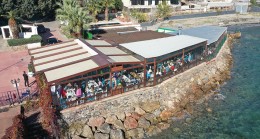 Tuzla’da denize sıfır ‘balık ekmek’ restorandı hizmete açıldı