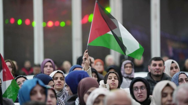 Ümraniyeliler Filistin için tek yürek oldu