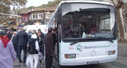 Beykoz’da sağlık otobüsü ile vatandaşlara ücretsiz sağlık taraması yapılıyor