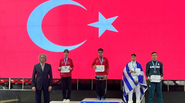 Ümraniye Belediyesi sporcusu Ömer Ege Budur, Avrupa Şampiyonu oldu