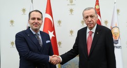 Cumhurbaşkanı Erdoğan ile Erbakan’ın yerel seçim ittifak buluşması