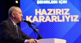 Erdoğan, “Bu seçimlerde elde edeceğimiz zaferle aynı zamanda Özgür efendiyi de özgürleştireceğiz”