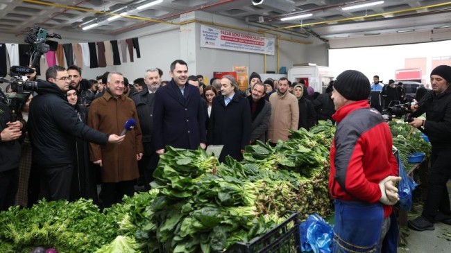 İBB Başkan Adayı Murat Kurum: “İstanbul’da 200 yeni pazar açacağız”