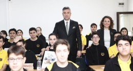 Şile Belediye Başkanı İlhan Ocaklı okul ziyaretlerine devam ediyor
