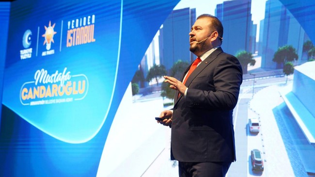 AK Parti Arnavutköy Belediye Başkan Adayı Mustafa Candaroğlu projelerini tanıttı