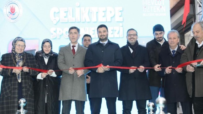 Kağıthane’de Çeliktepe Spor Merkezi hizmete açıldı