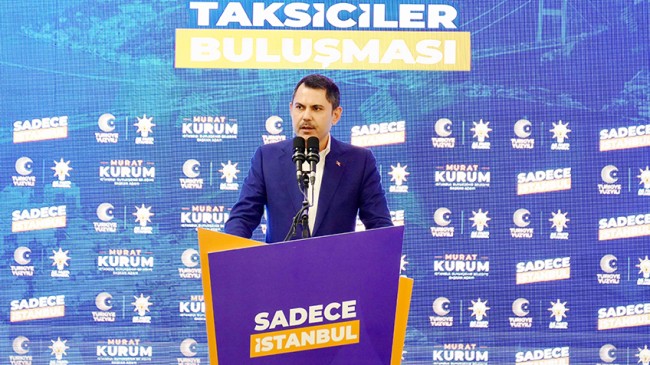 Murat Kurum’dan İstanbullulara ve taksicilere müjde