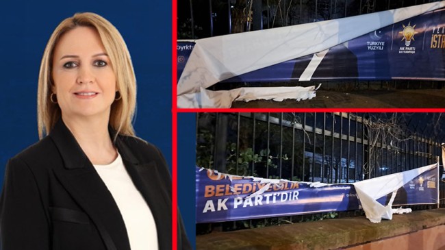 Seçim pankartları yırtılan İlknur Kovaç Bayraktar’dan açıklama geldi