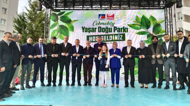 Çekmeköy Yaşar Doğu Parkı hizmete açıldı
