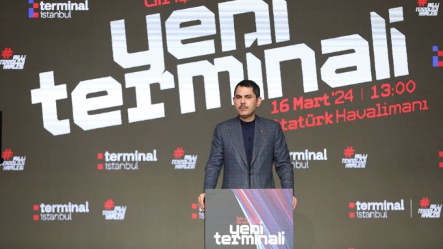 Murat Kurum Terminal İstanbul Tanıtım Toplantısı’na katıldı: “Büyükşehir’in dijital dönüşüm ofisini burada konumlandıracağız”
