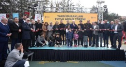 Ümraniye’de 9 taksi durağı Başkan Yıldırım’ın katılımıyla hizmete açıldı