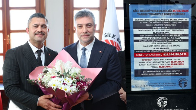 İlhan Ocaklı’dan Şile Belediye Başkanı Özgür Kabadayı’nın borç şovuna cevap